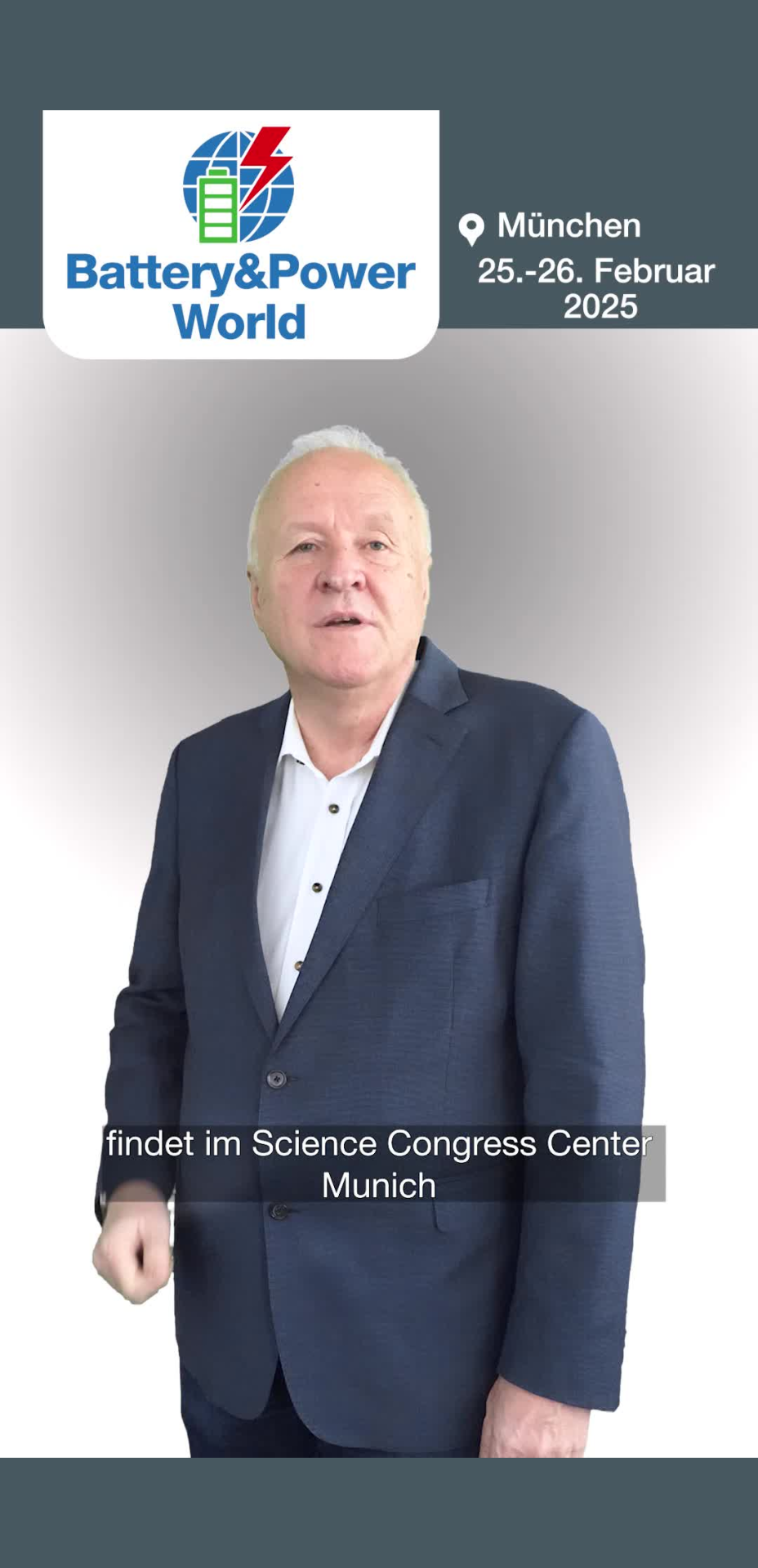 Ausblick auf die Battery&Power World 2025