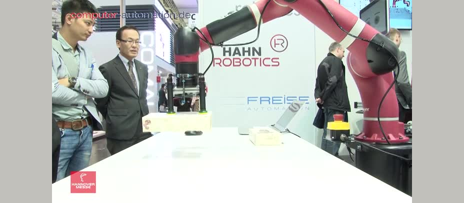 Rethink Robotics: Robots mit Kamerasystem und intelligentem Krafteinsatz