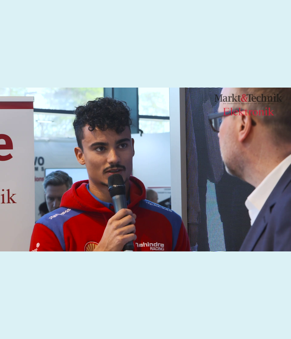 Formel-E-Rennfahrer Pascal Wehrlein auf der VIP-BÜHNE